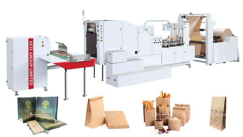 Square Bottom Paper Bag Making Machine1-1