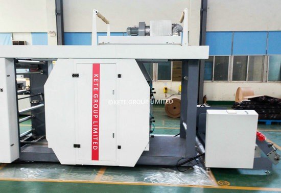 Food Paper Bag Making Machine Inline 4 Color Printing