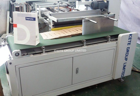 Paper Bag Handle Pasting Machine Collect