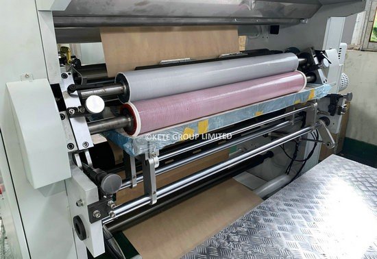 Paper Carry Bag Making Machine Glue Coating