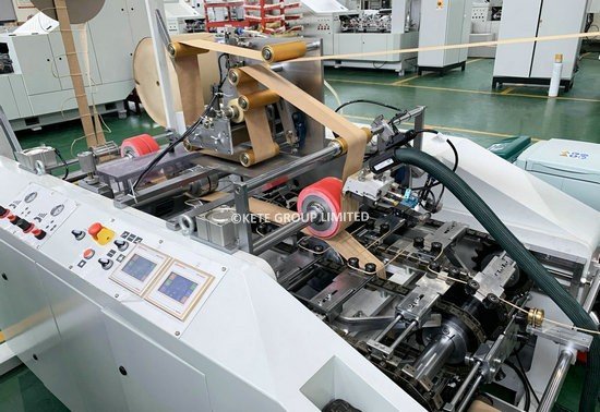 Paper Carry Bag Making Machine Handle Making