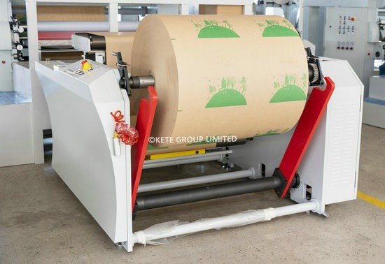 Paper Carry Bag Making Machine Unwind