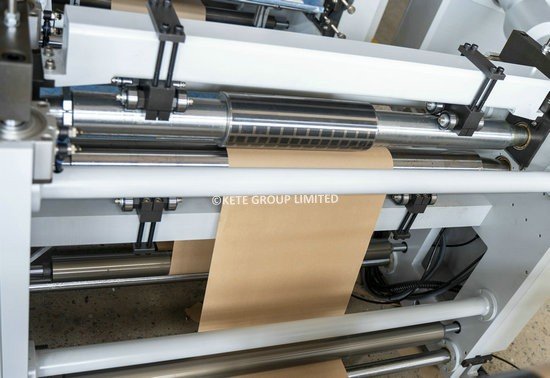 square bottom paper bag making machine magnetic roller