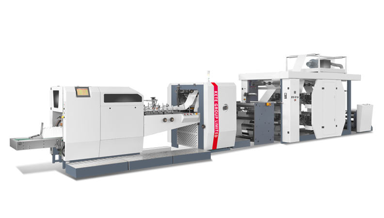 KTPM AW350P V bottom paper bag making machine