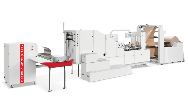 KTPM B330 square bottom paper bag making machine