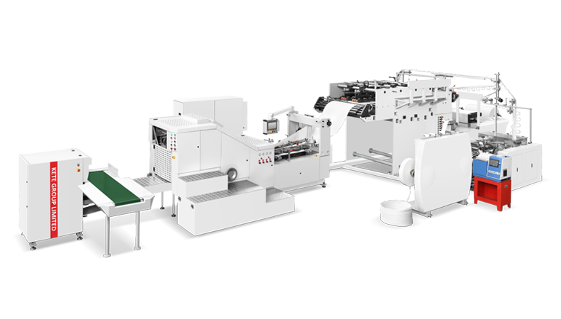 KTPP-BW Series Glue Sealing Paper Box Machine - ketegroup